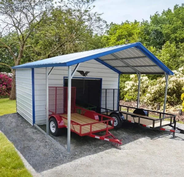 20x20x9 Metal Combo Unit - Vertical Roof