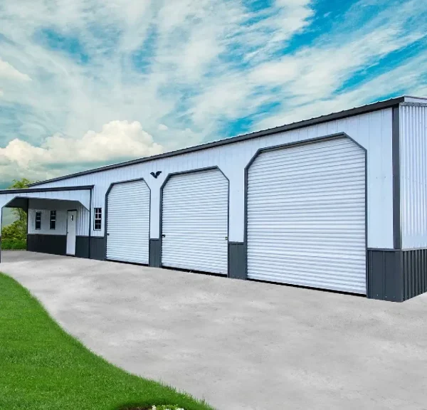 41x70x13/8 Vertical Roof Metal Garage