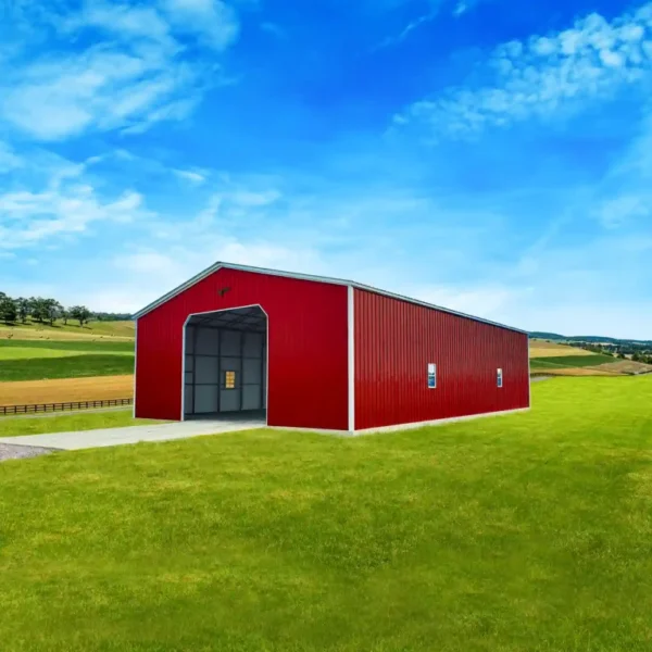 40x60x12 Vertical Roof Commercial Metal Building