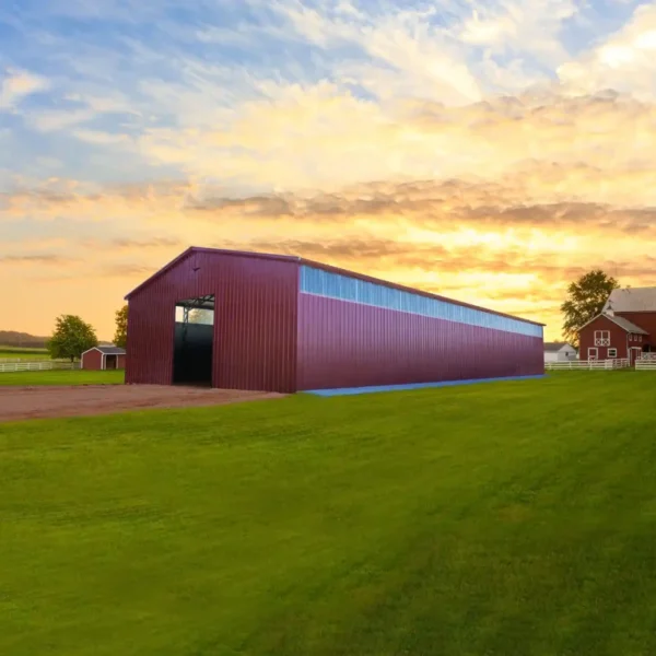 40x60x12 Vertical Roof Commercial Metal Building