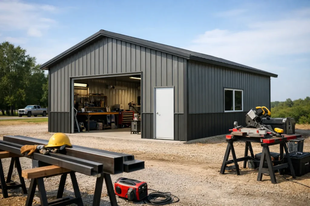 Metal Workshop Building Kits That Fit Your Work