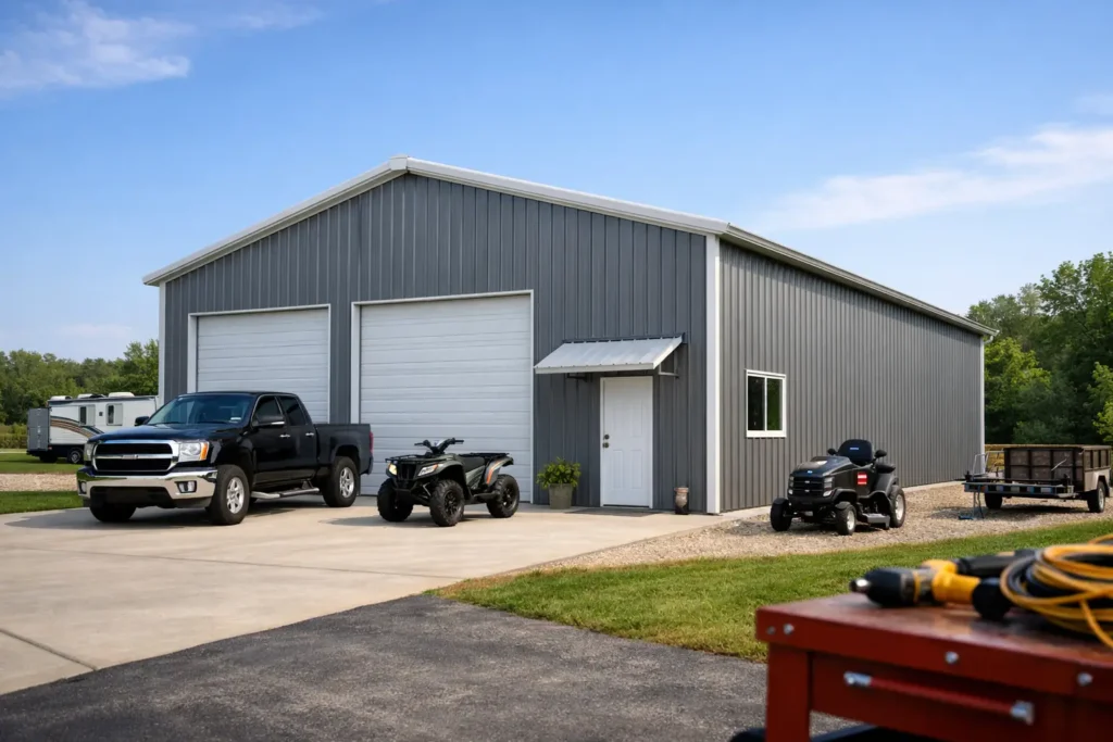 9 Benefits of Steel Garages for Property Owners