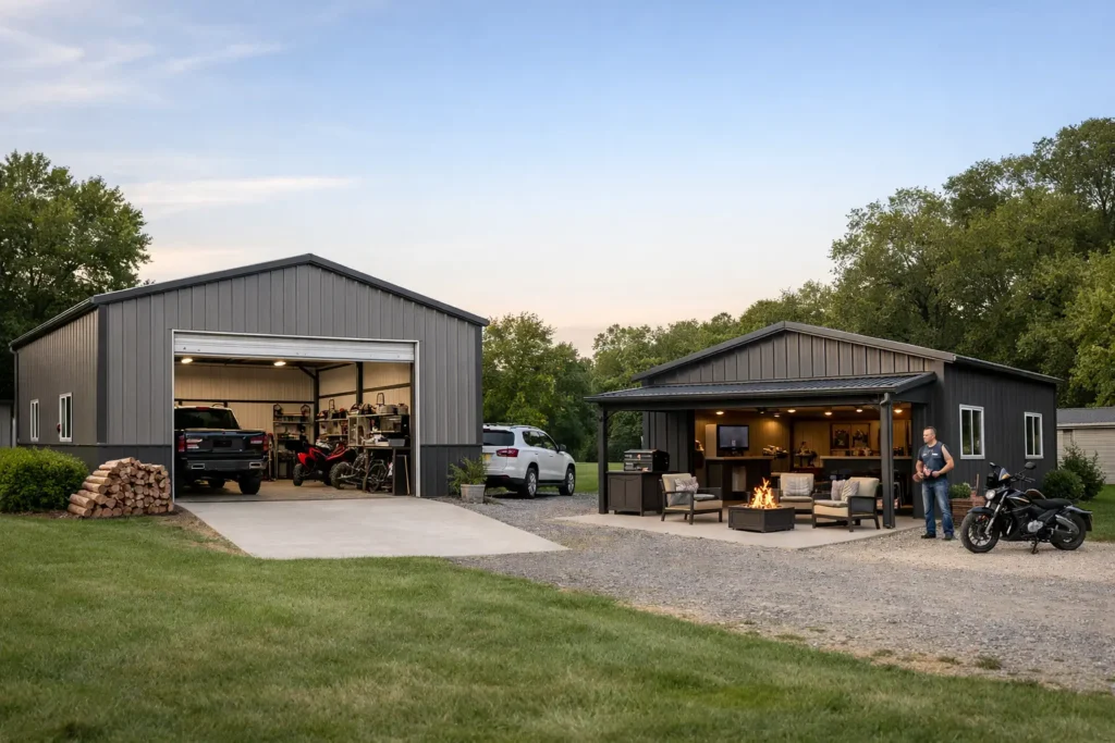 Custom Metal Garages That Fit How You Live