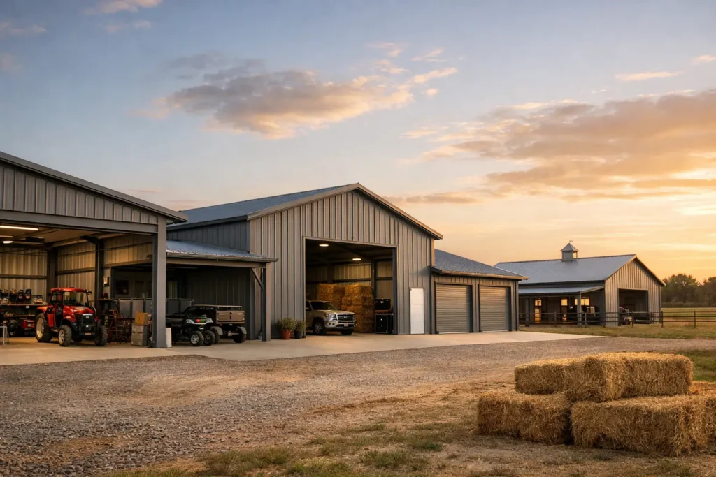 Custom Steel Barn Layouts That Work Hard