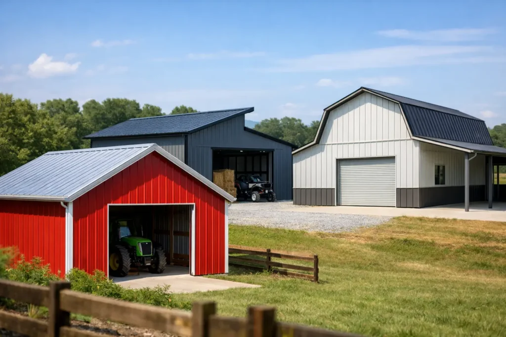 Metal Barn Roof Styles That Fit Your Build