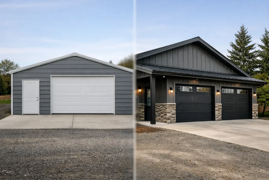 Prefab Garage vs Custom Garage: Which Fits?