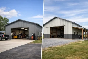 Steel Workshop vs Pole Barn: Which Fits Best?