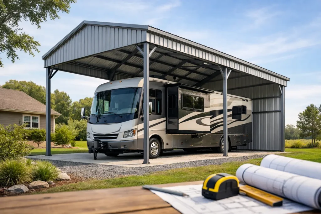 How to Plan an RV Cover for Your Property
